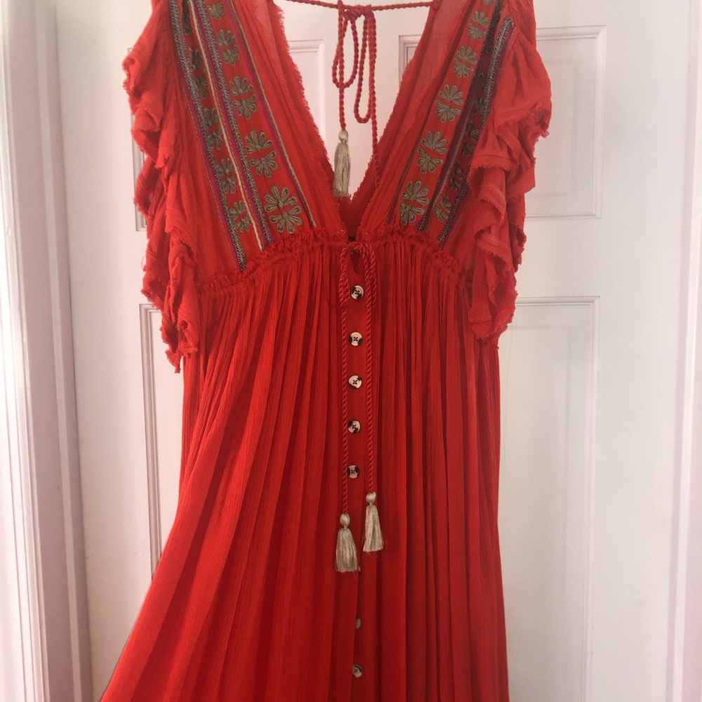 Free People Red dress - Picture 2 of 16